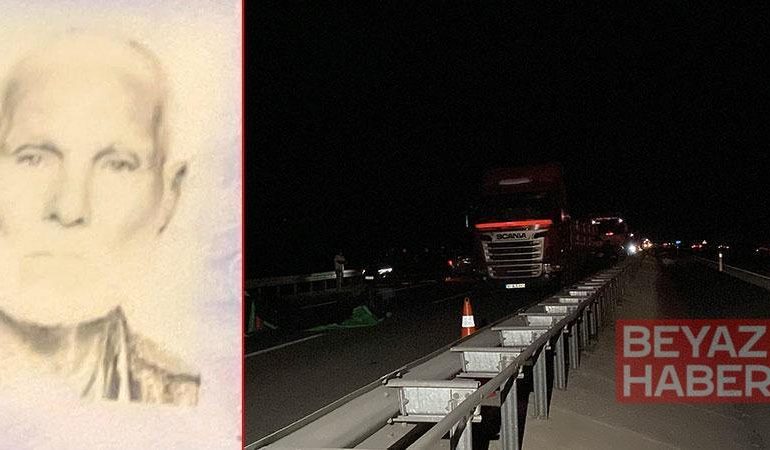Aracın çarptığı yaya öldü; sürücüsü kaçtı
