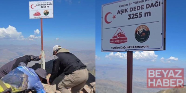 Kars’ın en yüksek noktası Aşık Dede Zirvesi olarak belirlendi