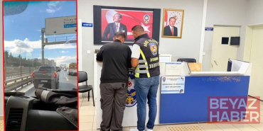 Beylikdüzü’nde hasta taşıyan ambulansa yol vermeyen sürücüye 46 bin lira ceza
