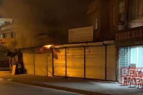 Yangında iki iş yeri kullanılmaz hale geldi