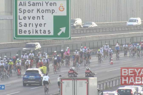 İstanbul’da bisiklet yarışı nedeniyle FSM Köprüsü