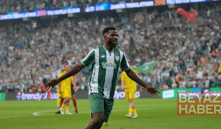 Iheanacho, Bursaspor'da kendini buldu