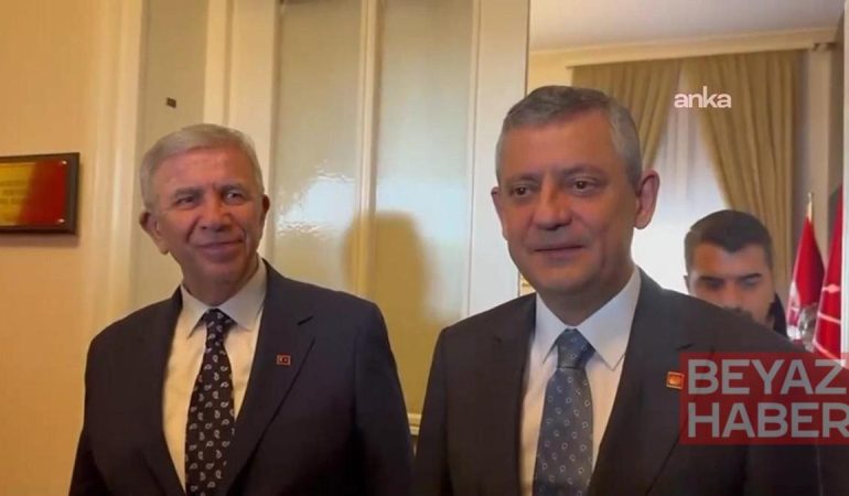 Özgür Özel: ''Yavaş'ın adaylığı çok önemli seçenek''