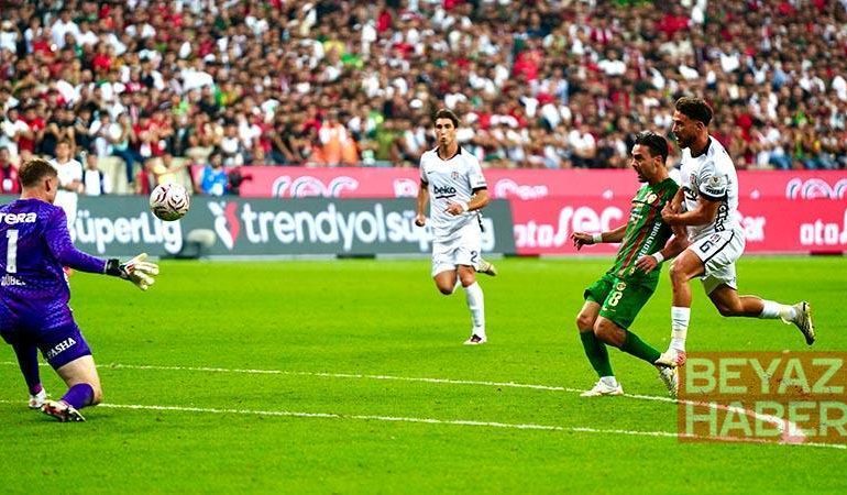 Beşiktaş deplasmanda yenildi