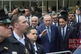 Cumhurbaşkanı Erdoğan’a Türkevi’nde coşkulu karşılama