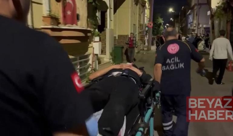 Önce tartıştığı kişiyi ardından kendini vurdu; ambulansa taşınırken tepki gösterdi