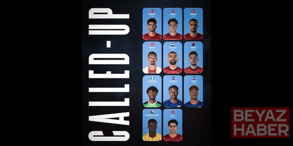 Trabzonspor’dan 11 oyuncuya milli davet