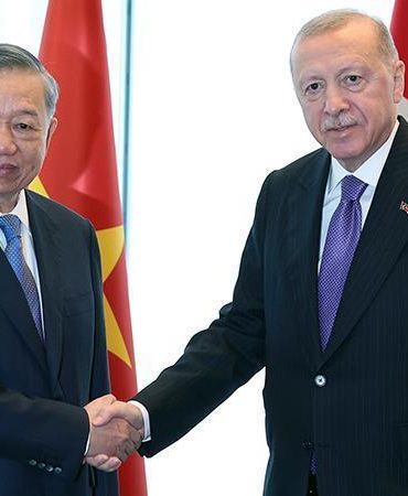 Cumhurbaşkanı Erdoğan, Vietnam Devlet Başkanı To Lam ile görüştü