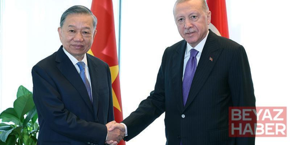 Cumhurbaşkanı Erdoğan, Vietnam Devlet Başkanı To Lam ile görüştü