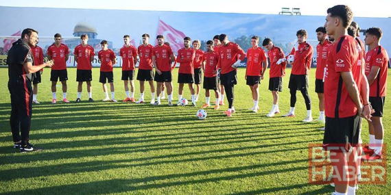 Ümit Milli Takımı, Ukrayna maçının hazırlıklarına başladı