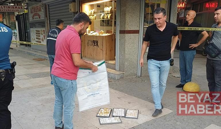 Kuyumcu dükkanında silahlı soygun girişimi: 2 yaralı