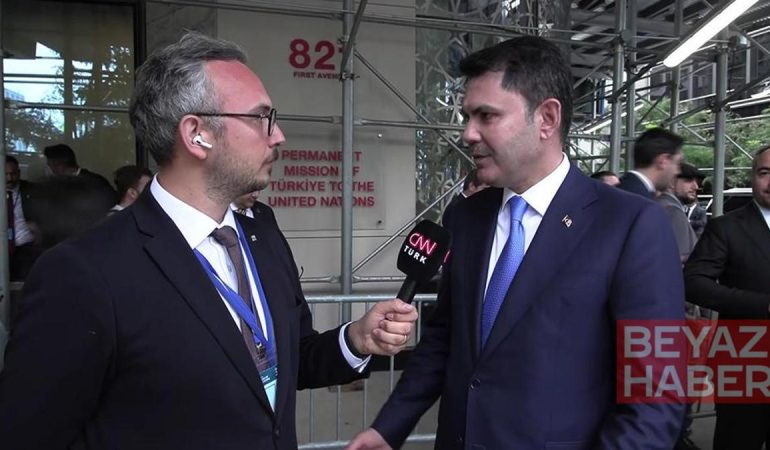 Çevre ve Şehircilik ve İklim Değişikliği Bakanı Murat Kurum CNN TÜRK’te: “2035 hedeflerimizi gerçeğe dönüştürmek istiyoruz”