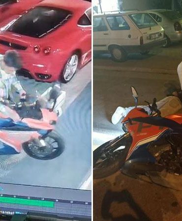 Ankara’da motosiklet hırsızlığı kamerada; 2 tutuklama