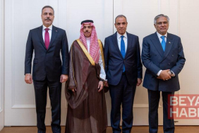 Bakan Fidan, Türkiye-Mısır-Pakistan-Suudi Arabistan Dışişleri Bakanları Toplantısı’na katıldı