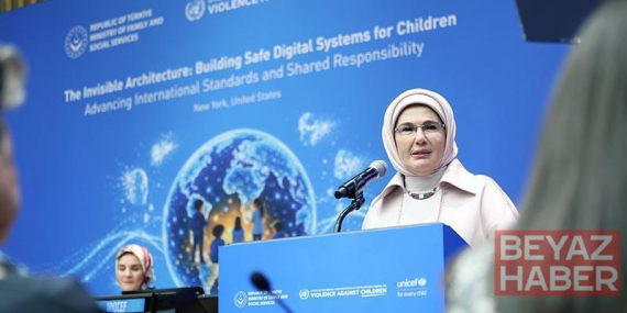 Emine Erdoğan: Çocuğun güvenliğini sağlama sorumluluğu hepimizindir
