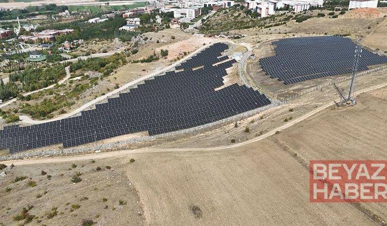 TOGÜ’de elektrik ihtiyacının tamamı güneş enerjisinden karşılanıyor
