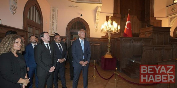 Bakan Ersoy, Kuzey Makedonyalı mevkidaşı ile bir araya geldi
