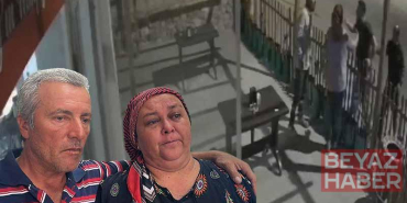 Lokanta işleten çiftin darbedildiği anlar kamerada