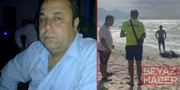 Yattan düşen iş insanının cesedi sahilde vurdu
