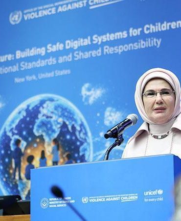 Emine Erdoğan: Çocuğun güvenliğini sağlama sorumluluğu hepimizindir
