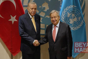 Cumhurbaşkanı Erdoğan, BM Genel Sekreteri Guterres ile bir araya geldi
