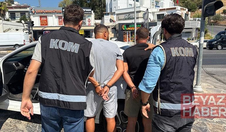 Kırmızı bültenle aranan şüpheli, Bodrum