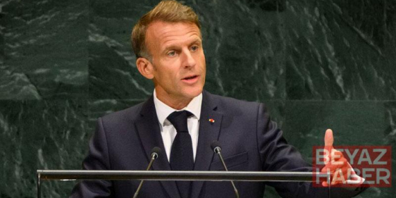 Macron: Gazze