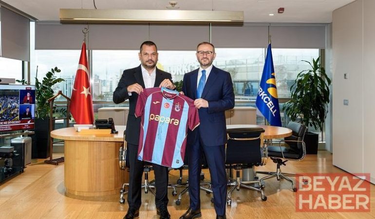 Ertuğrul Doğan’dan Turkcell Yönetim Kurulu Başkanı Kazancı’ya ziyaret