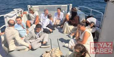 Şık giyinerek yurt dışına kaçmak isteyen 12 kaçak göçmen yakalandı