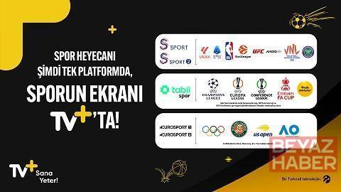 TV+ dünyanın önde gelen spor karşılaşmalarını ekrana getiriyor