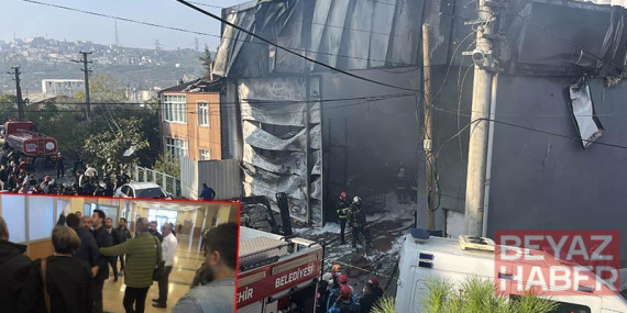 7 kişinin öldüğü fabrika yangınına ilişkin keşif yapıldı; avukatlar arasında arbede yaşandı