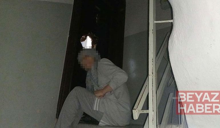 Apartmanda matkapla komşusunun çelik kapısını kıran kadına gözaltı