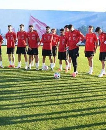 A Milli Futbol Takımı, Fransa maçının hazırlıklarını sürdürdü