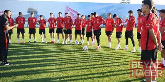 A Milli Futbol Takımı, Fransa maçının hazırlıklarını sürdürdü