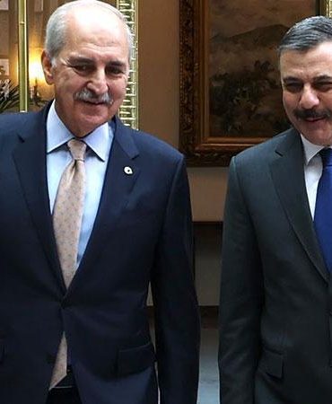 Bakan Çiftçi, TBMM Başkanı Kurtulmuş’u ziyaret etti