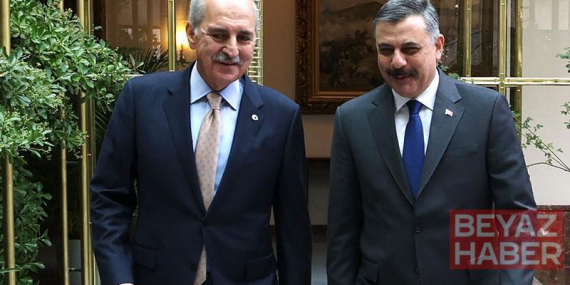 Bakan Çiftçi, TBMM Başkanı Kurtulmuş’u ziyaret etti