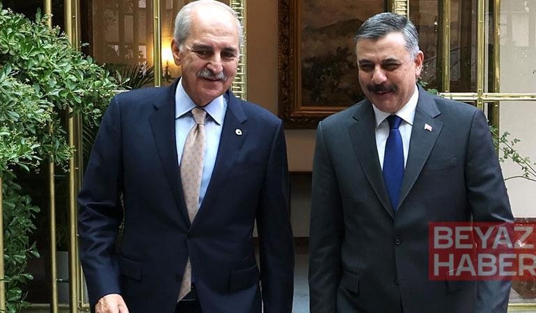 Bakan Çiftçi, TBMM Başkanı Kurtulmuş’u ziyaret etti