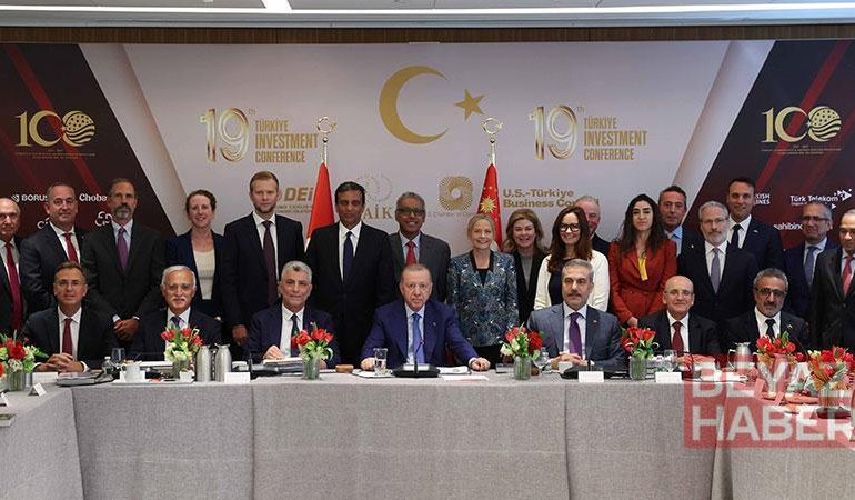 Cumhurbaşkanı Erdoğan: ABD ile 100 milyar dolarlık ticaret hacmi hedefimize kısa sürede ulaşacağımıza inanıyorum