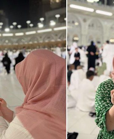 Down sendromlu Hüma’nın umre hayali gerçek oldu