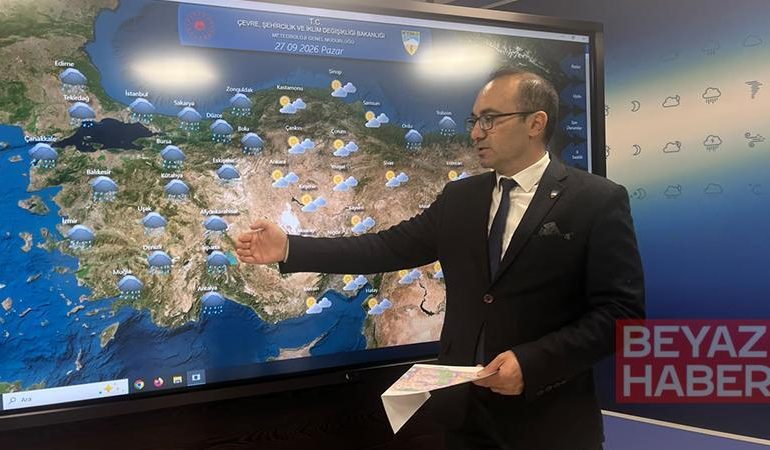 Meteoroloji’den yeni hafta için yağış uyarısı