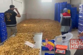 İncir işletmesinde 25 ton etiketsiz ürün ele geçirildi