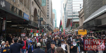 Manhattan'da Netanyahu protestosu