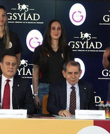 GSYİAD, Galatasaray Kadın Voleybol Takımı’nın forma sırt sponsor oldu