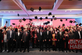 THY’de mezuniyet kutlaması
