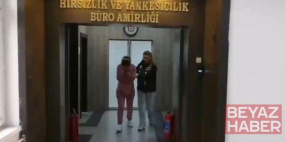 Hırsızlık şüphelisi kaçarken bindiği otobüste yakalandı