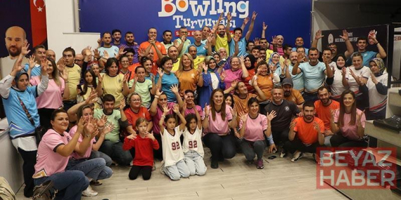 Samsun’da 119 işitme engelli bowling oynadı