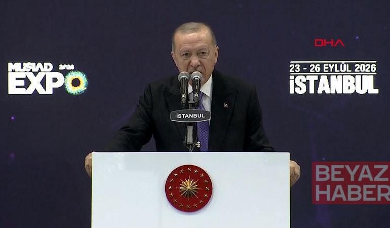 Cumhurbaşkanı Erdoğan