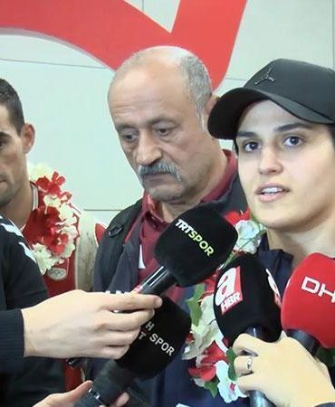 Avrupa şampiyonu milli boksörler yurda döndü