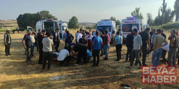 Diyarbakır’da devrilen otomobildeki 4’ü çocuk, 9 kişi yaralandı