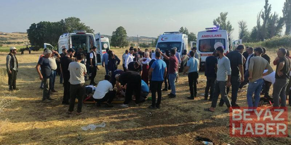 Diyarbakır’da devrilen otomobildeki 4’ü çocuk, 9 kişi yaralandı